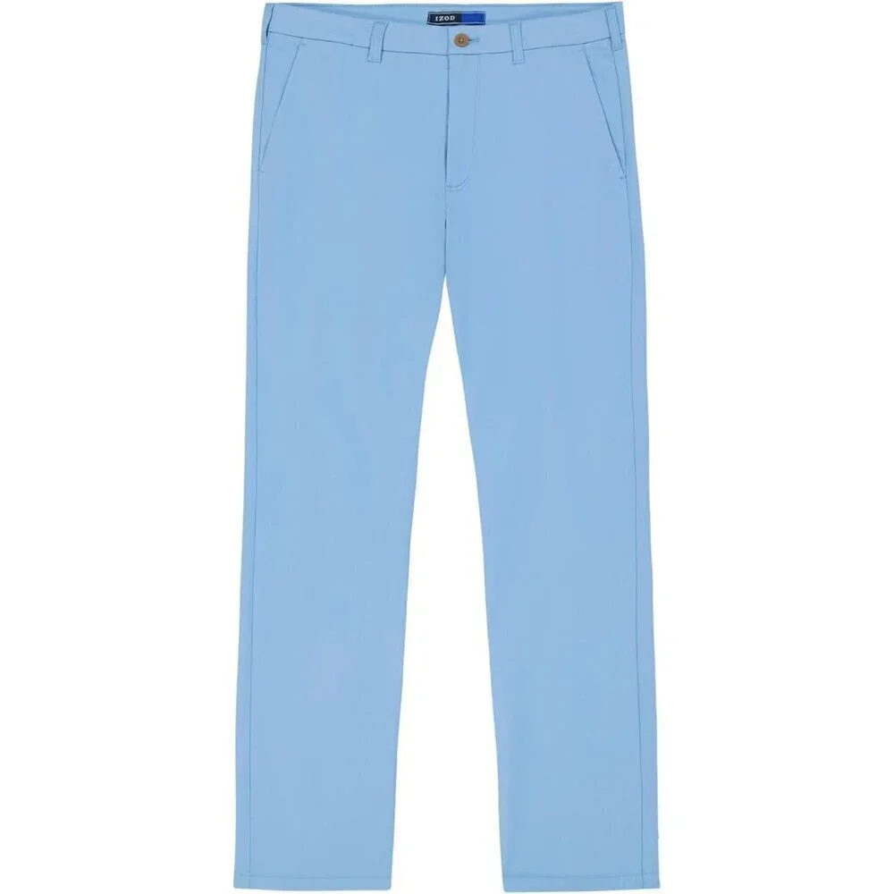 Men's Performance Stretch Straight Fit Flat Front Chino Pant